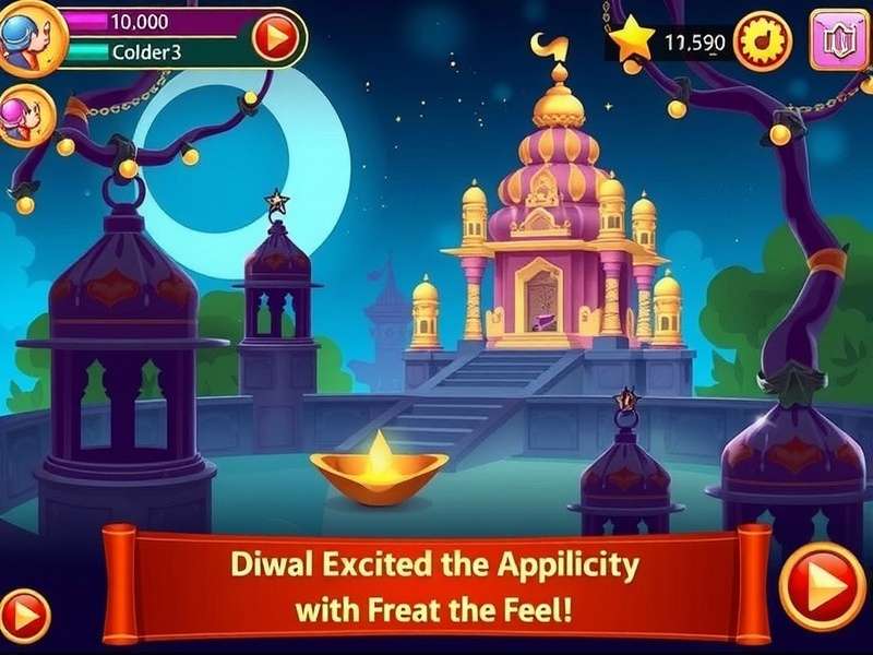 Enchanted Temple Race Gameplay Screenshot